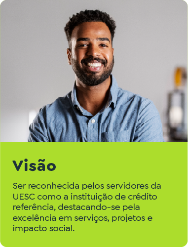 Retrato de profissional sorridente simbolizando visão